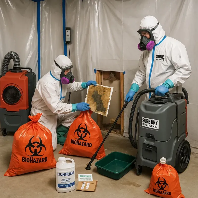 Contaminated Water Handling Protocols process in Grafton, WI